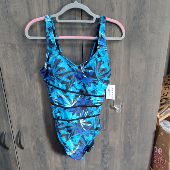 "My Swim Body" Swimsuit 🩱 🌞 Slimming Design L👀K NWT Bathing Suit - Picture 11 of 12